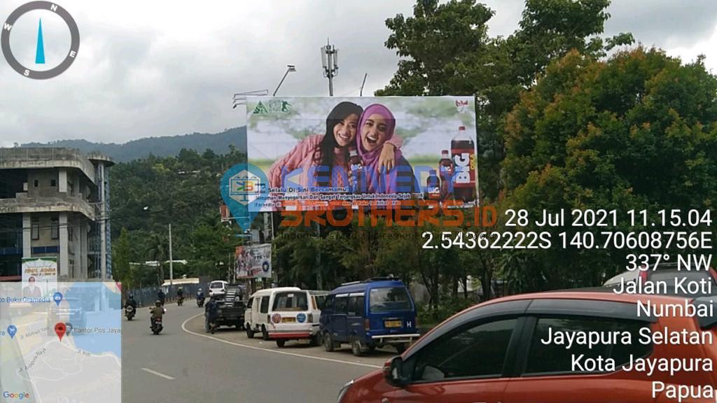 billboard kota jayapura bigcola