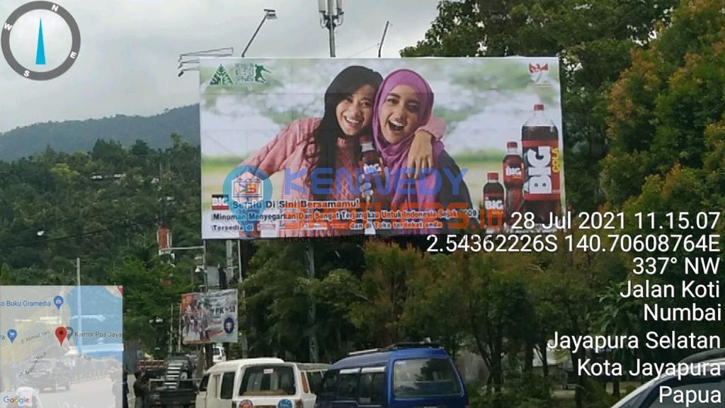billboard kota jayapura bigcola
