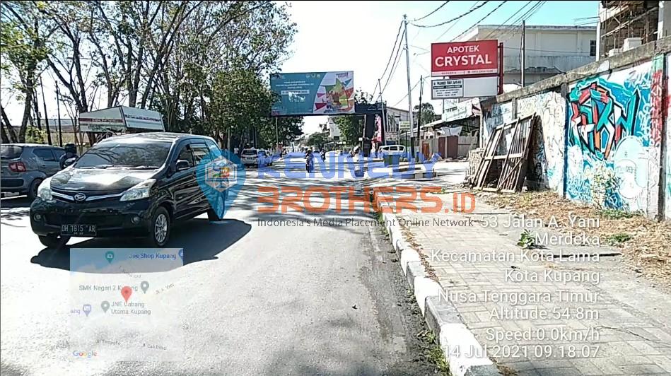 billboard kota kupang ntt I kemkominfo - pon papua