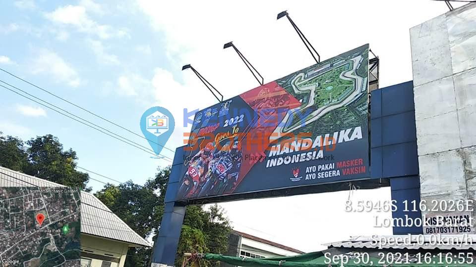 billboard lombok nusa tenggara barat ntb