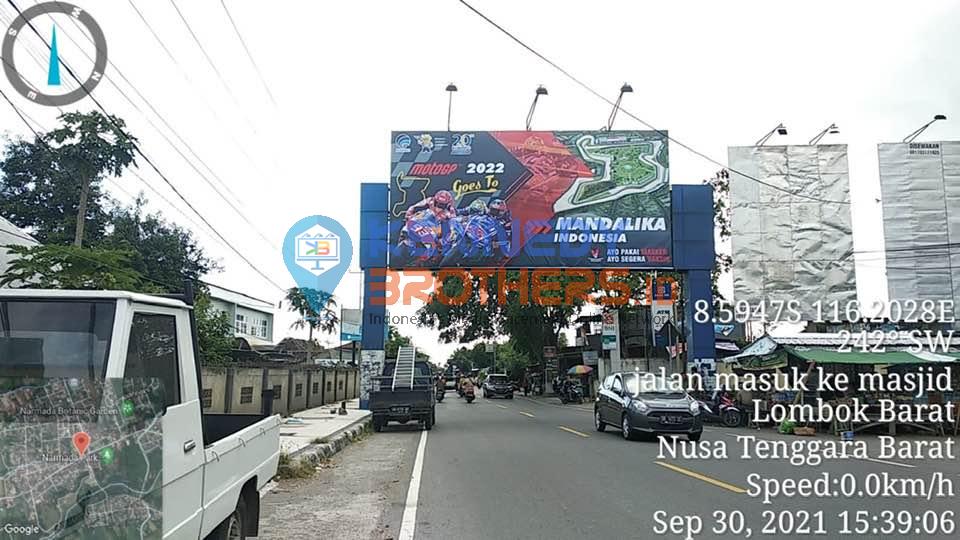 billboard lombok nusa tenggara barat ntb
