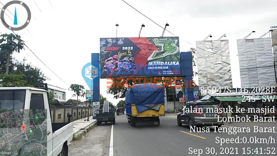 billboard lombok nusa tenggara barat ntb