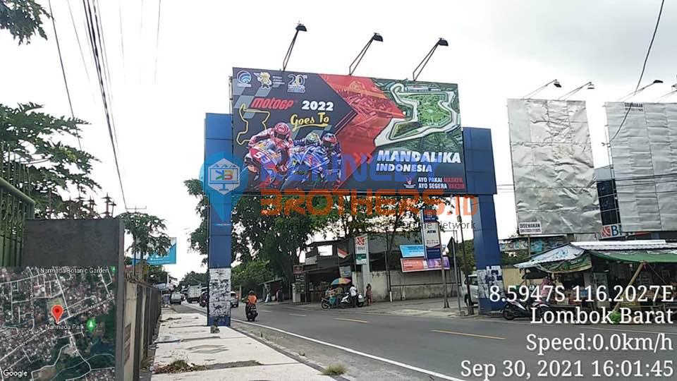 billboard lombok nusa tenggara barat ntb