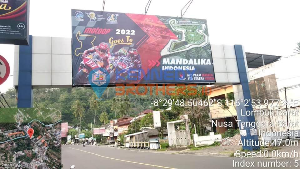 billboard lombok nusa tenggara barat ntb