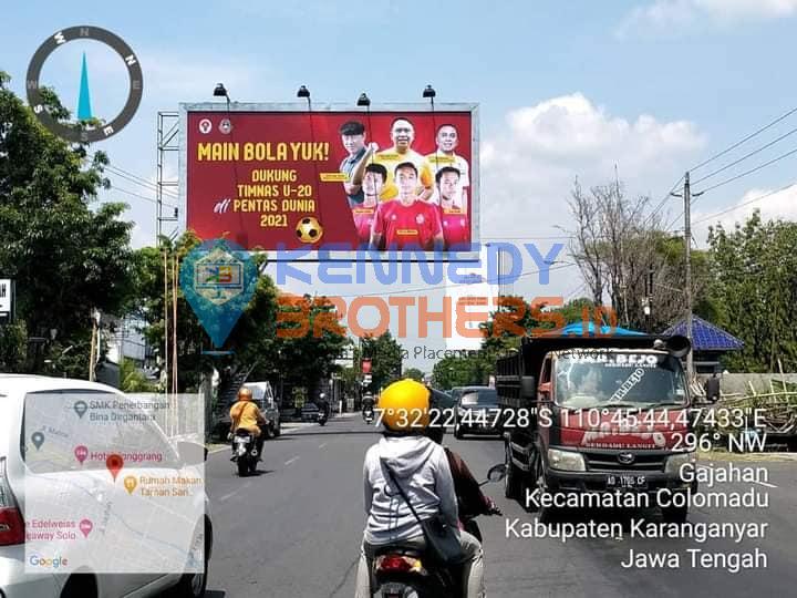 Billboard Kab Karangayar I Kemenpora PSSI - Timnas U21