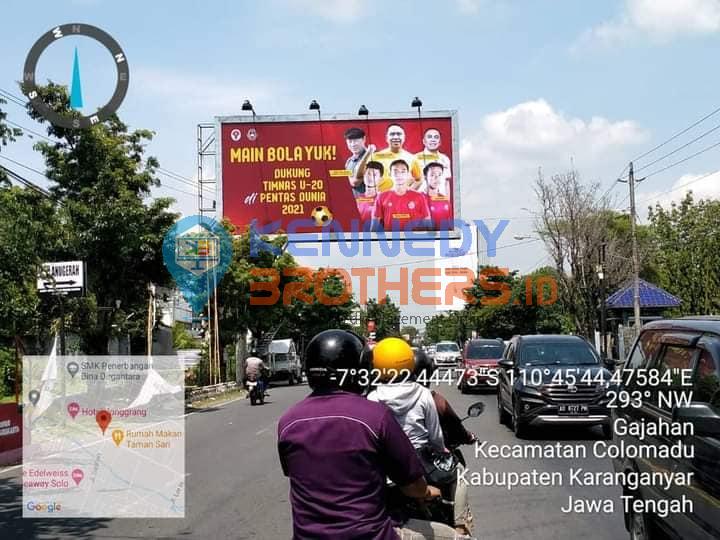 Billboard Kab Karangayar I Kemenpora PSSI - Timnas U21