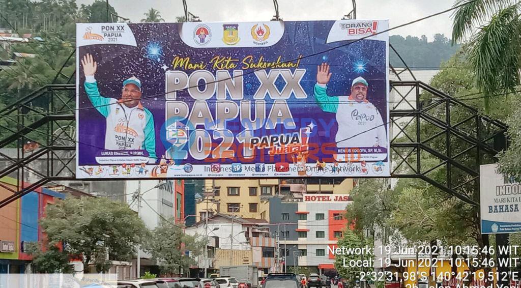billboard jayapura papua