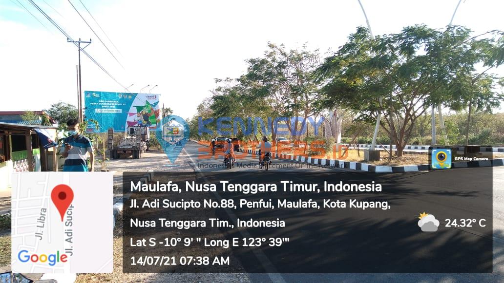 billboard kota kupang ntt I kemkominfo - pon papua