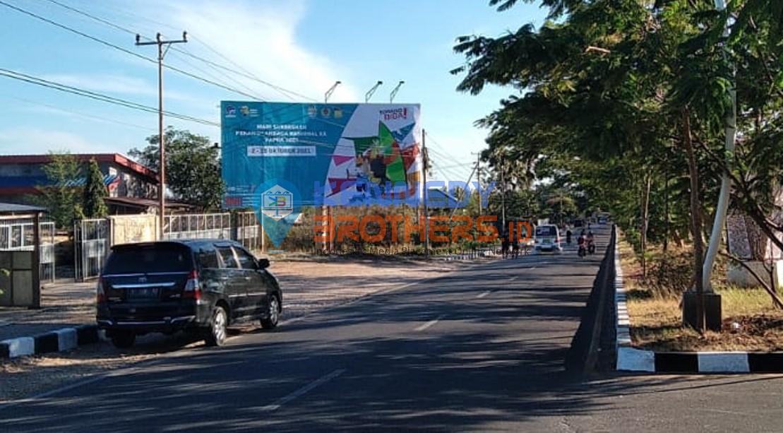 billboard kota kupang ntt I kemkominfo - pon papua