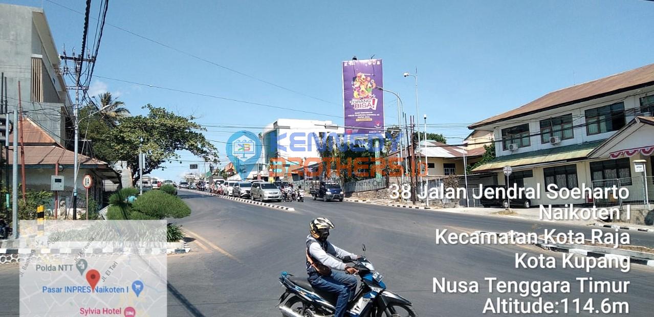 billboard kota kupang ntt I kemkominfo - pon papua