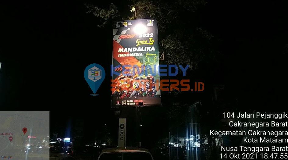 billboard mataram kemkominfo - GP mandalika