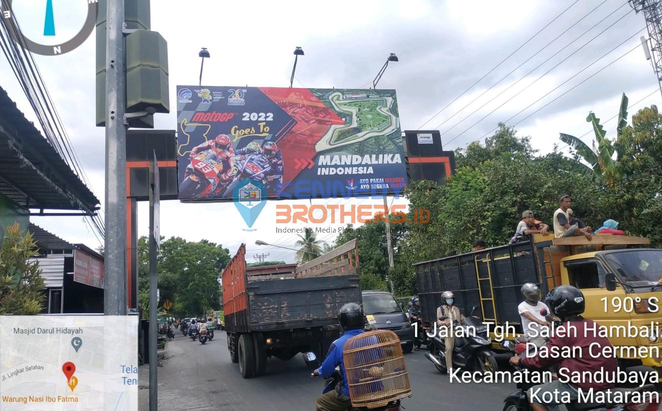 billboard mataram kemkominfo - GP mandalika