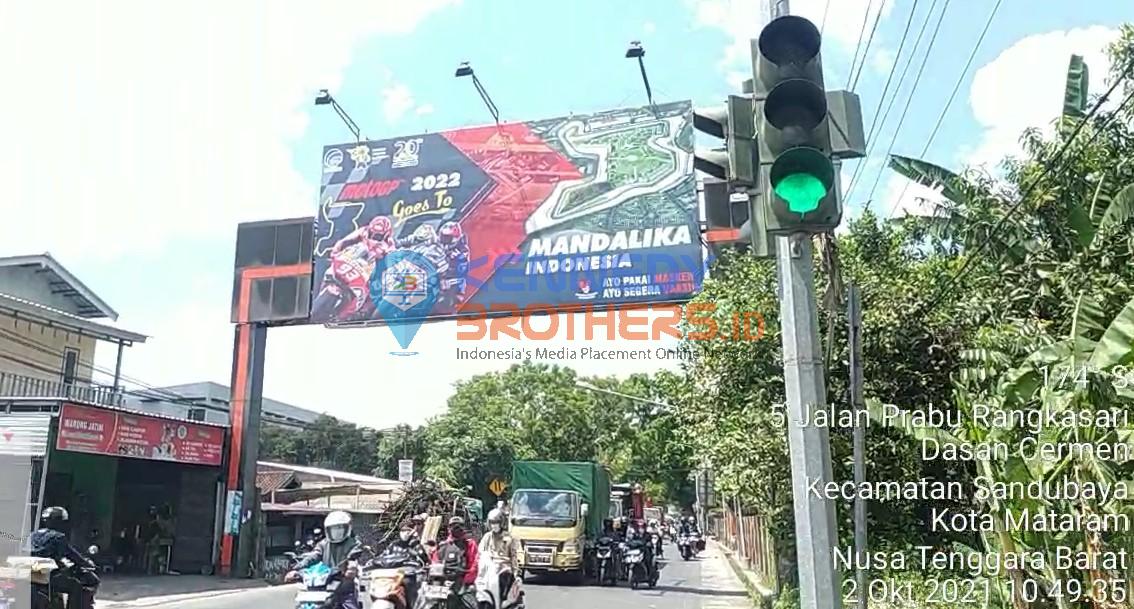 billboard mataram kemkominfo - GP mandalika