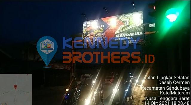 billboard mataram kemkominfo - GP mandalika