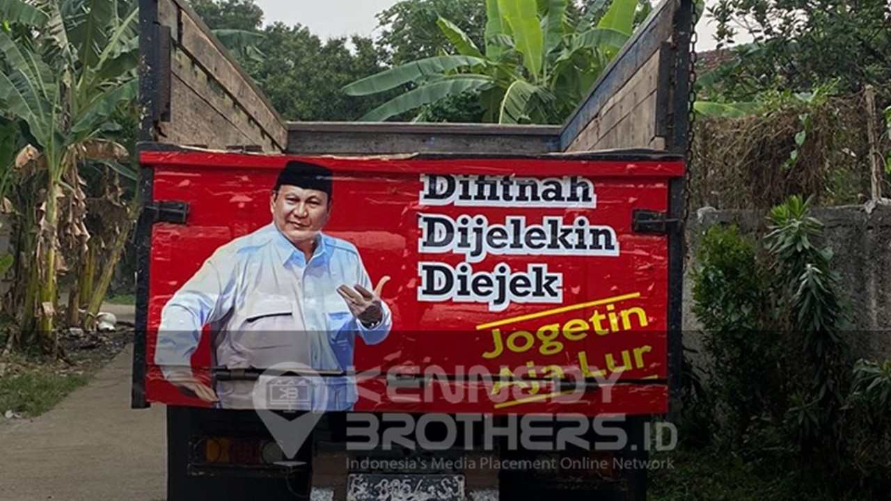 ANGKOT BRANDING - KAMPANYE CAPRES PRABOWO 2023