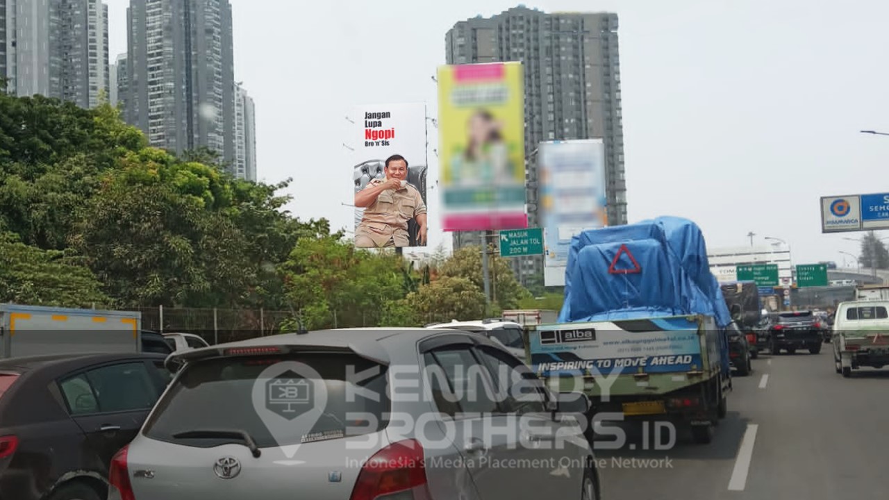 BILLBOARD JAKARTA BARAT - GERBANG TOL TOMANG, UK. 8X16 M