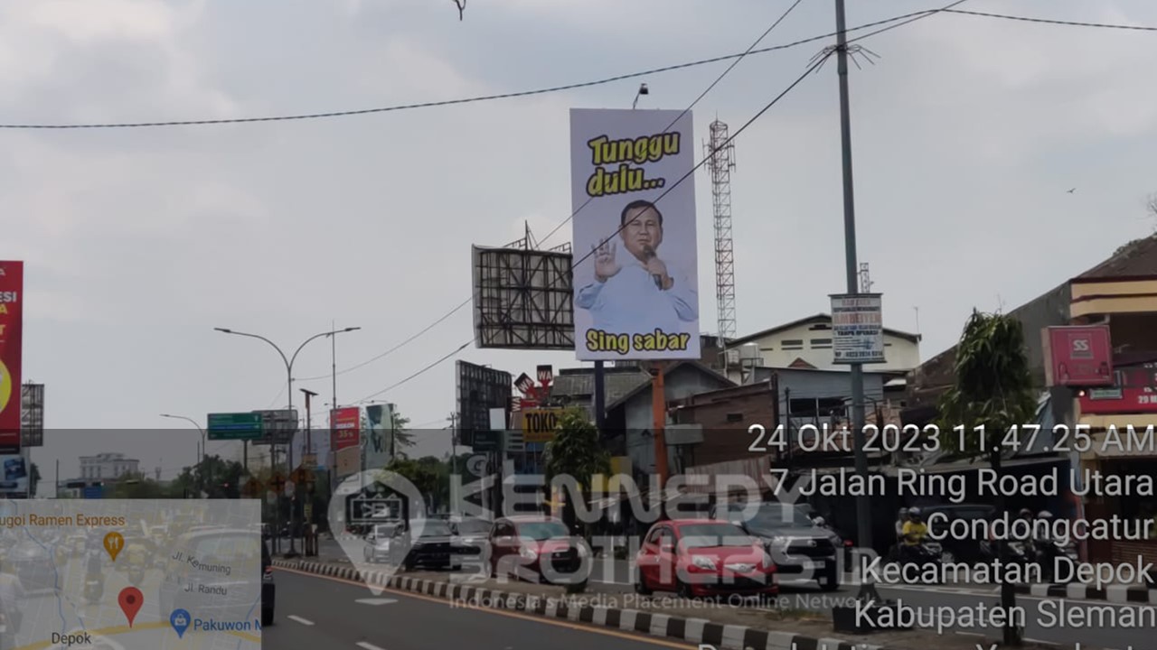 BILLBOARD KAB. SLEMAN - PEREMPATAN RING ROAD CONDONGCATUR, JL. PADJAJARAN