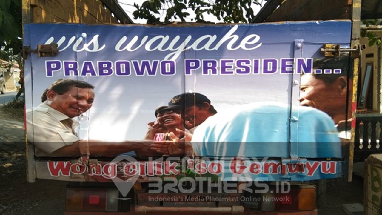 ANGKOT BRANDING - KAMPANYE CAPRES PRABOWO 2023