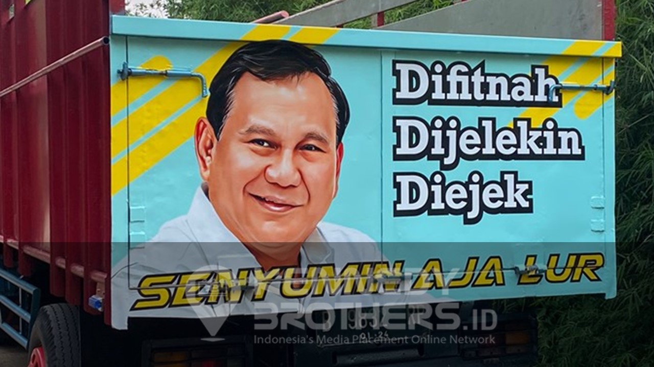 ANGKOT BRANDING - KAMPANYE CAPRES PRABOWO 2023