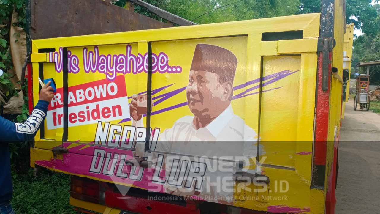 ANGKOT BRANDING - KAMPANYE CAPRES PRABOWO 2023